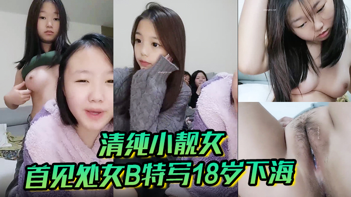 【清纯小靓女】首见处女B特写,18岁下海,各式鲍鱼轮番上阵,处女膜清晰可见,大家来鉴别一下