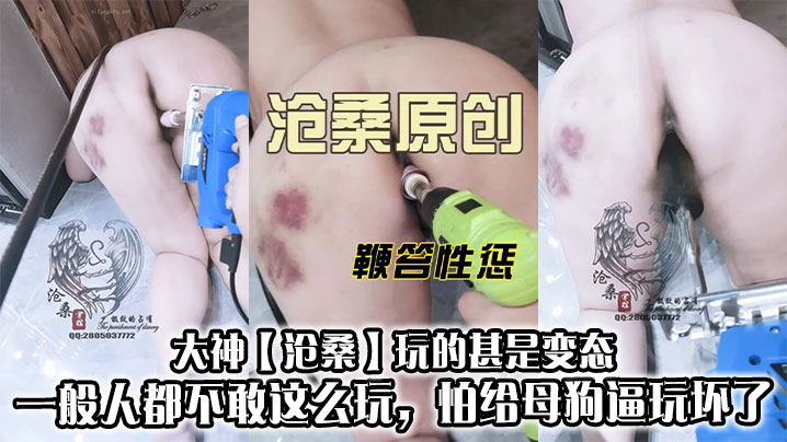 大神【沧桑】玩的甚是变态,不仅有滴蜡还有电钻干逼,一般人都不敢这么玩,怕给母狗逼玩坏了
