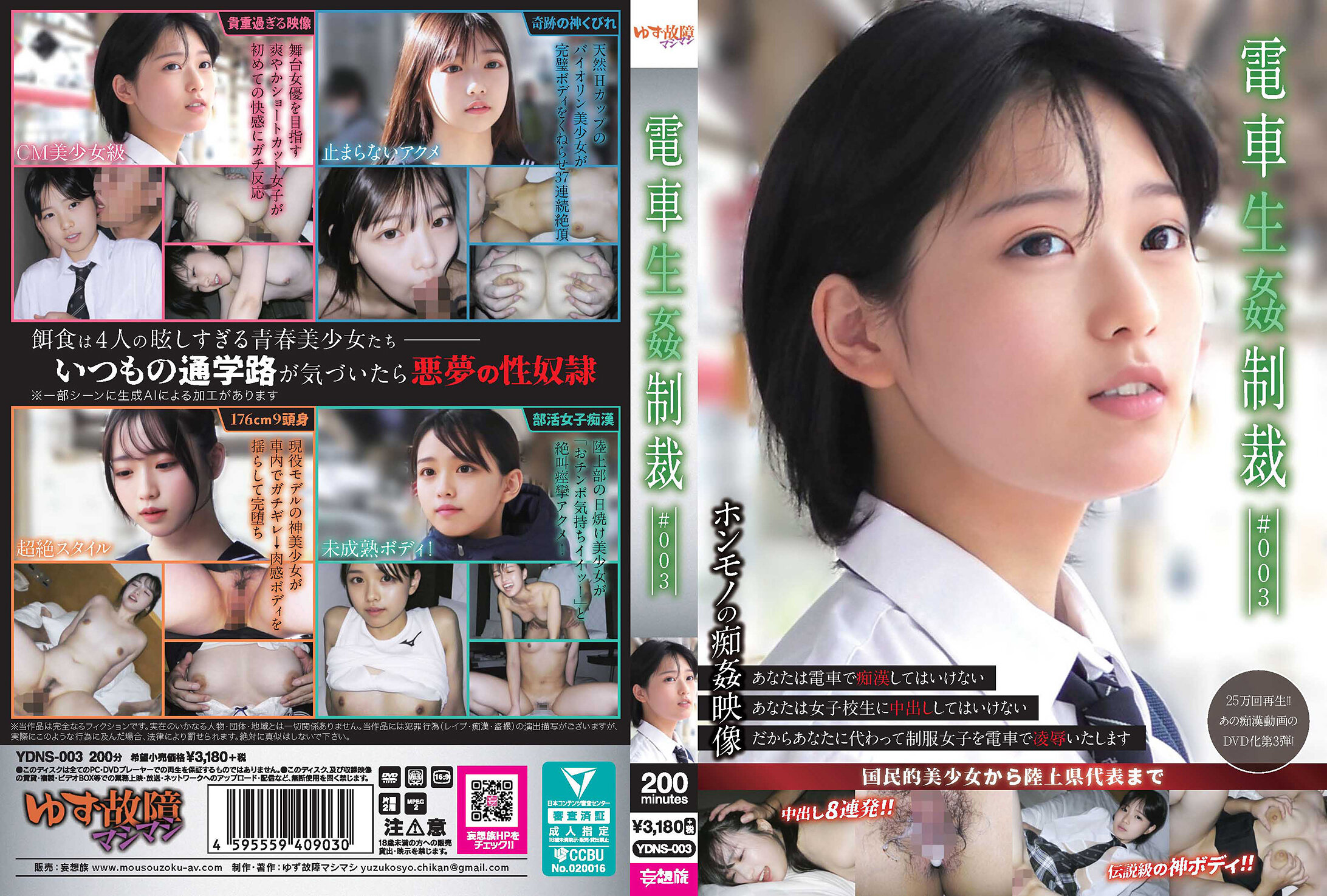 YDNS-003 電車生姦制裁 #003
