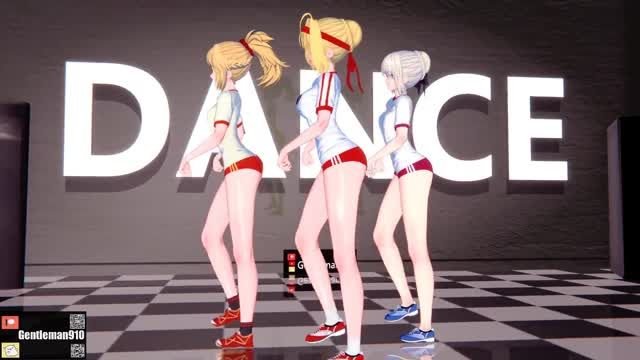 Fate Grand Order 同人激情演绎,KKSMMDImIll 女优倾情献身