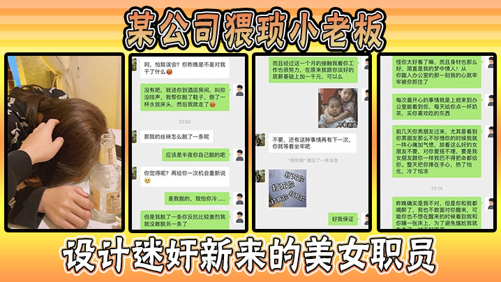 公司猥琐老板下药迷奸新来极品女职员,爆操内射全程淫叫高清