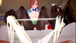 巨乳助手Miku-chan!短动画第五部爆操内射颜射