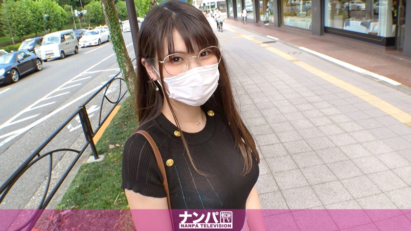 200GANA-2792 マジ軟派、初撮。 1875 メガネ巨乳のOLさん!今夜片想いの人と約束があるけど…スタッフのたくましい体によだれ垂らしてOKしちゃいました!ドMのスケベボディがアンアンエビ反り大絶叫!